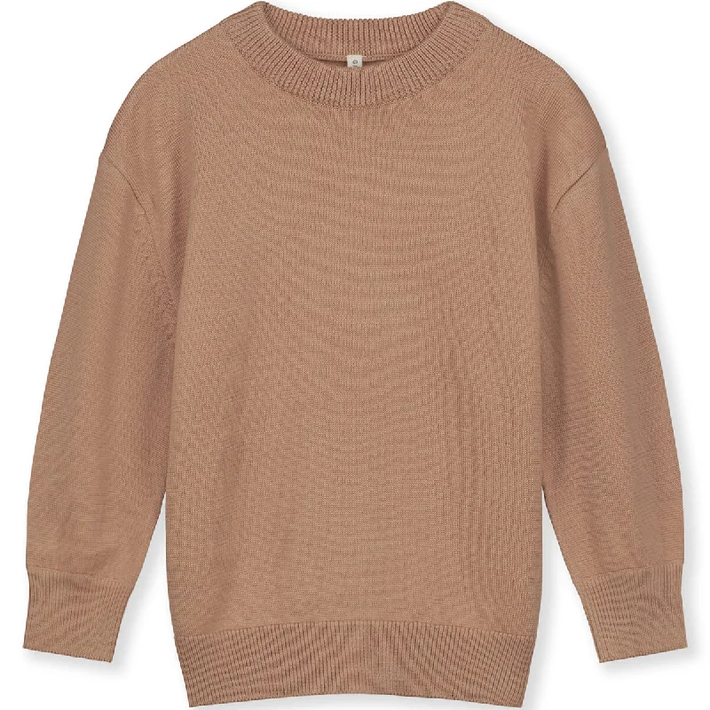 Street Fashion Style Knitted Jumper in Biscuit by Gray Label
