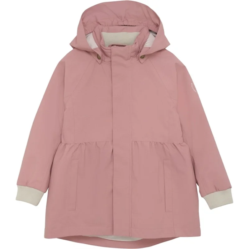 Retro Lace Fabric En Fant Jacket Old Rose