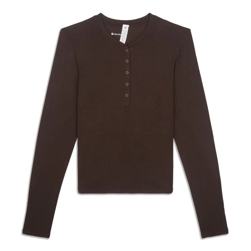 Classic Series Hold Tight Long-Sleeve Henley - Resale
