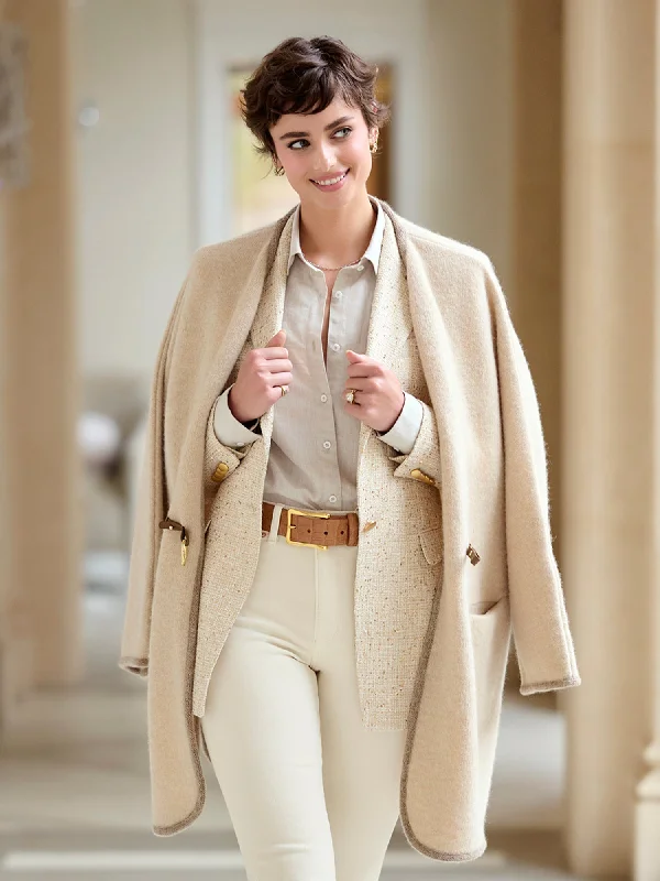 Retro Style Augusta Soft Wool Cape