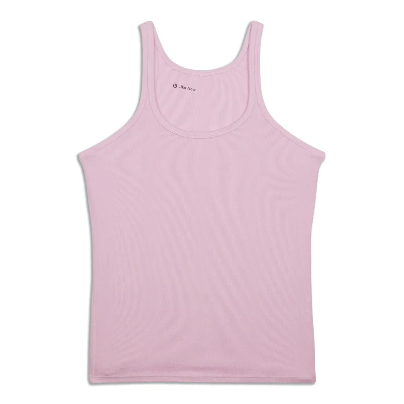 Free and comfortable Hold Tight Thin Strap Racerback Tank Top - Resale