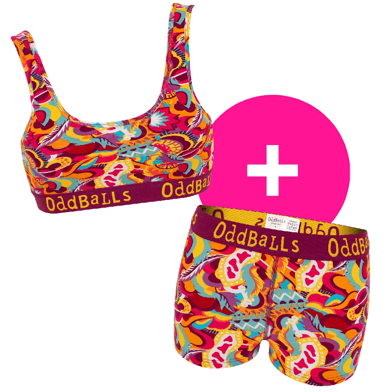 Sports Vitality Style Festival - Women's Bralette and Boxers Bundle