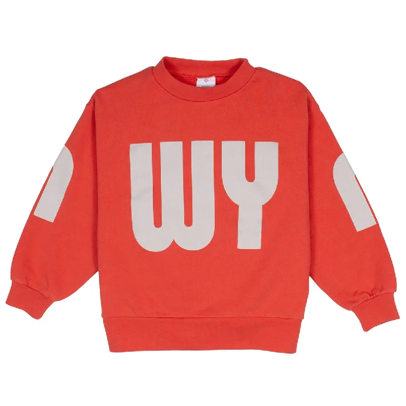Design sense Scale Sweat in Pillar Red by Wynken