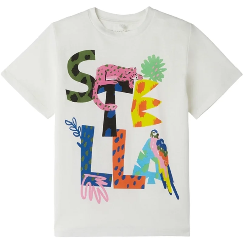 Avant-garde trend Stella McCartney Ivory T-Shirt