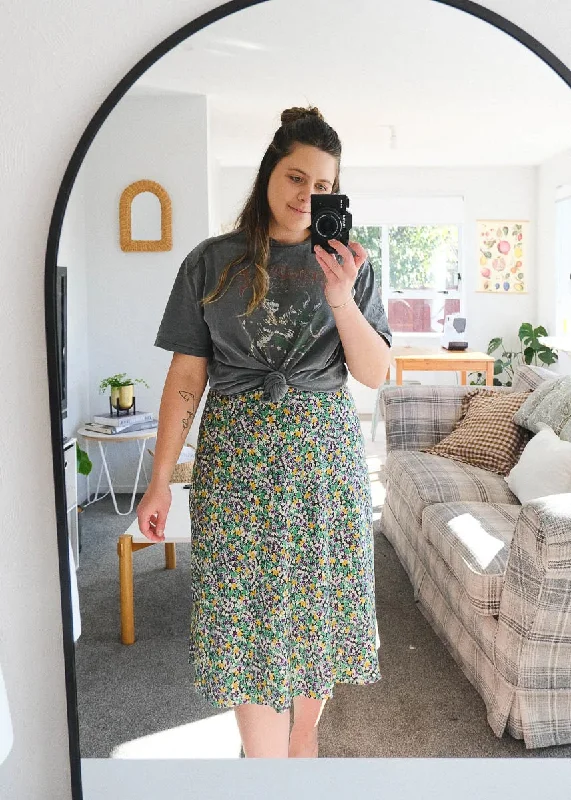 Street Fashion Makyla Creates Rachel Bias Skirt