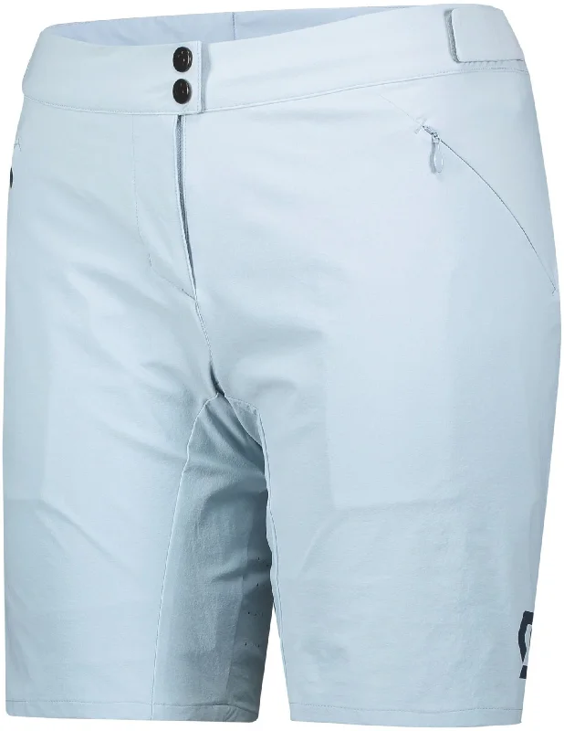Personalized print Scott Endurance Loose Fit Padded Womens Cycling Shorts - Blue