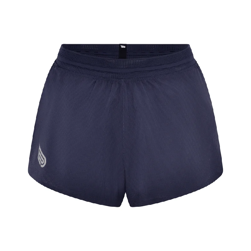 Ultra-lightweight Pressio Women's Elite 2" Short in Navy/Silver