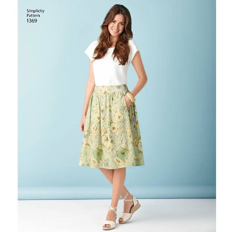 Boutique display Simplicity Skirt S1369