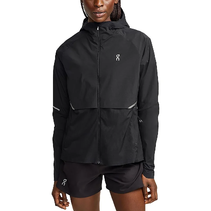Exquisite workmanship On Womens Water Repellent Logo Windbreaker Jacket