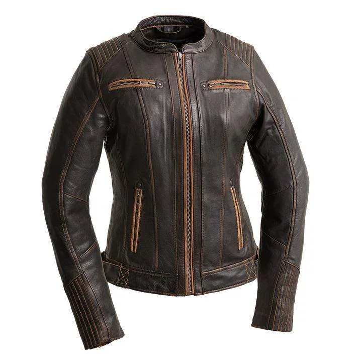 Retro Lace Fabric Women's Electra Jacket