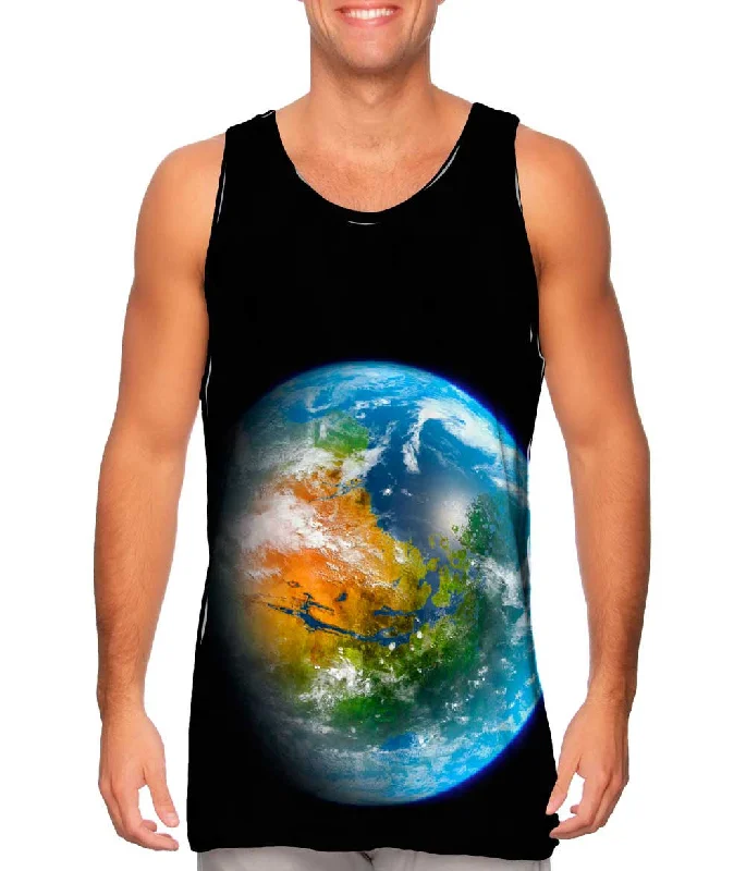 Cool Summer Terraformed Mars Globe Realistic Space