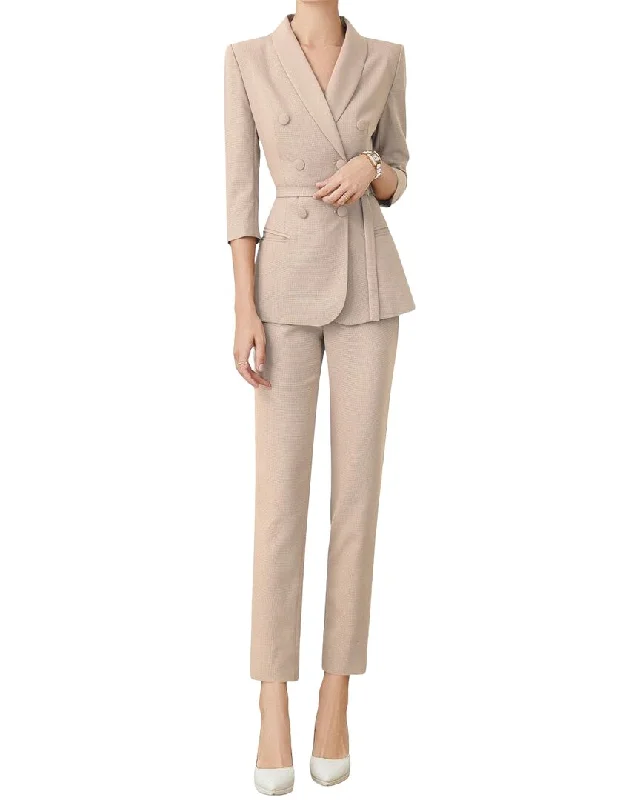 Elegant And Lazy Anette 2pc Blazer & Pant Set