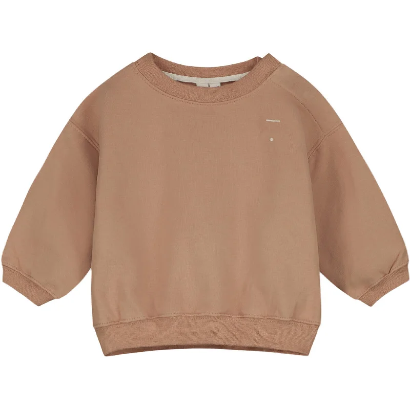 Amazing design Baby Dropped Shoulder Sweater in Biscuit by Gray Label