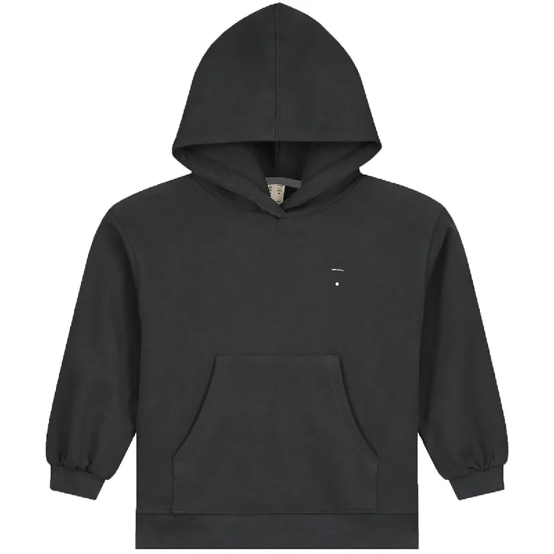 Fashionable and casual Hoodie in Nearly Black by Gray Label