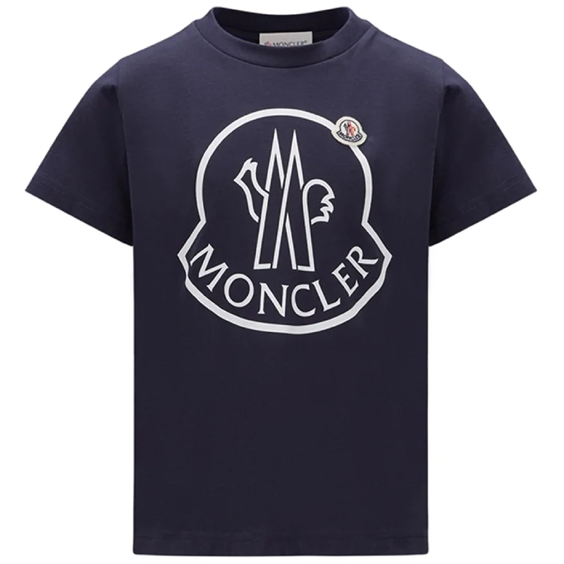 Simple research Moncler T-Shirt Navy