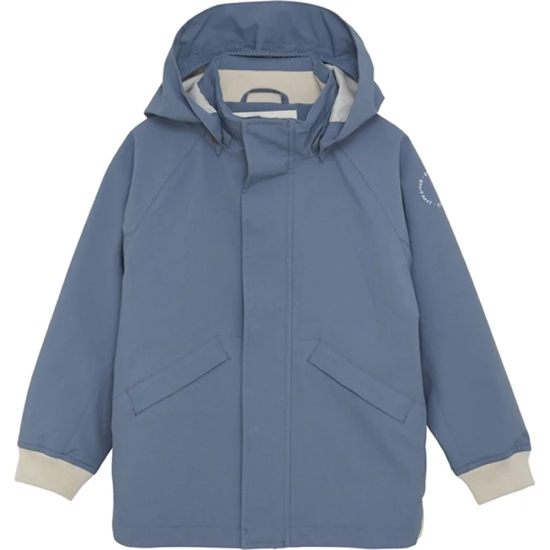 Retro Style En Fant Jacket China Blue