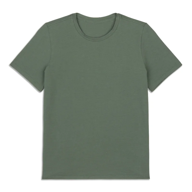 Printed pattern Organic Cotton Straight-Hem Crewneck T-Shirt - Resale