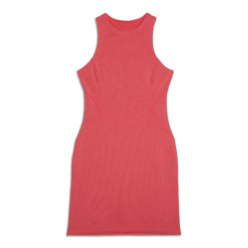 Classic style Ribbed Softstreme Slim-Fit Tank Dress - Resale