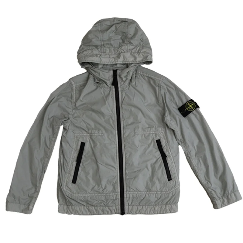 Romantic And Sweet Stone Island Jacket Pearl Grey