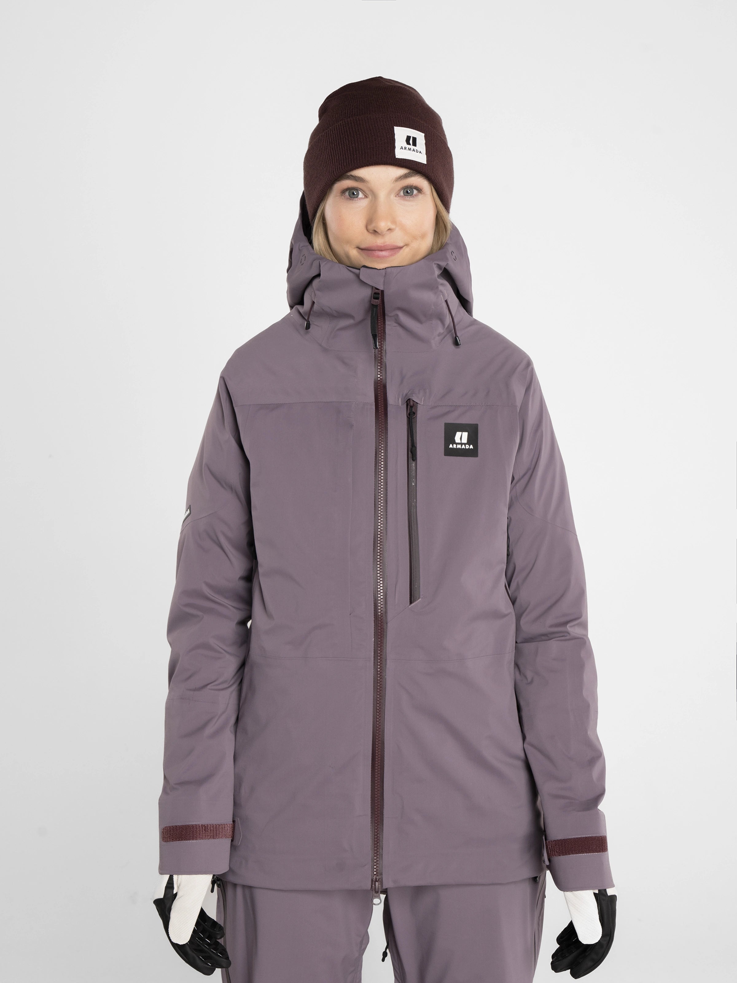Street Vertical And Horizontal Design Armada Women's Pavara 3L Jacket 2024