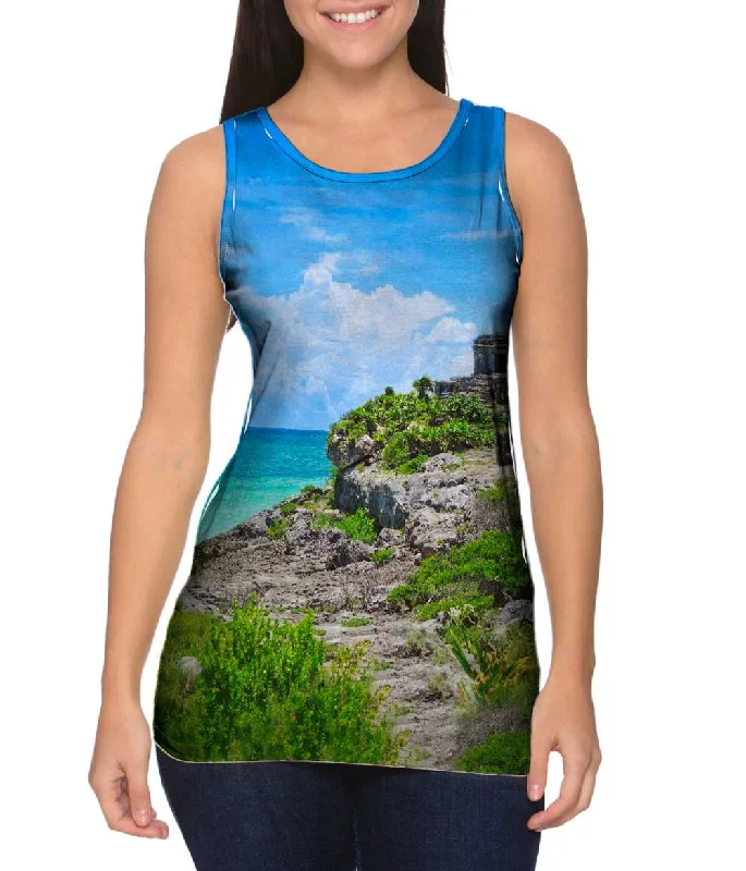Elegant And Lazy Temple Of The Wind God Tulum Mexico