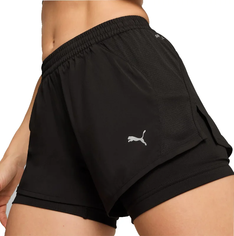 Elegant Style Puma Run Favourite Velocity 2 In 1 Womens Running Shorts - Black