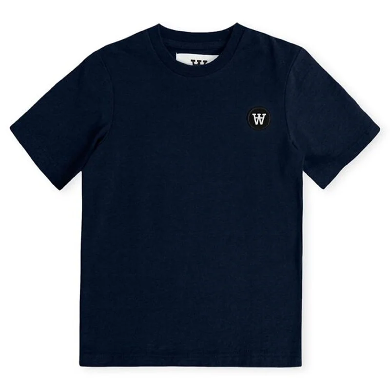Trendy Traveler Wood Wood Double A Ola T-shirt Navy
