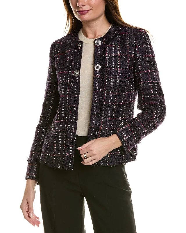 Noble Temperament Anne Klein Kissing Front Jacket