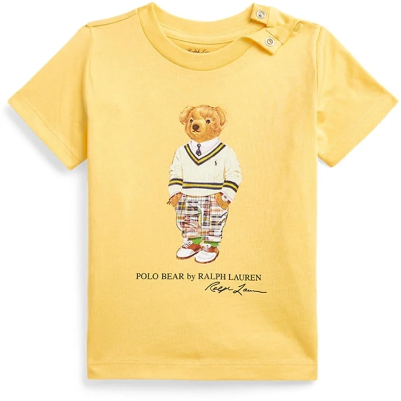Street Sports Style Ralph Lauren Baby T-Shirt Yellow