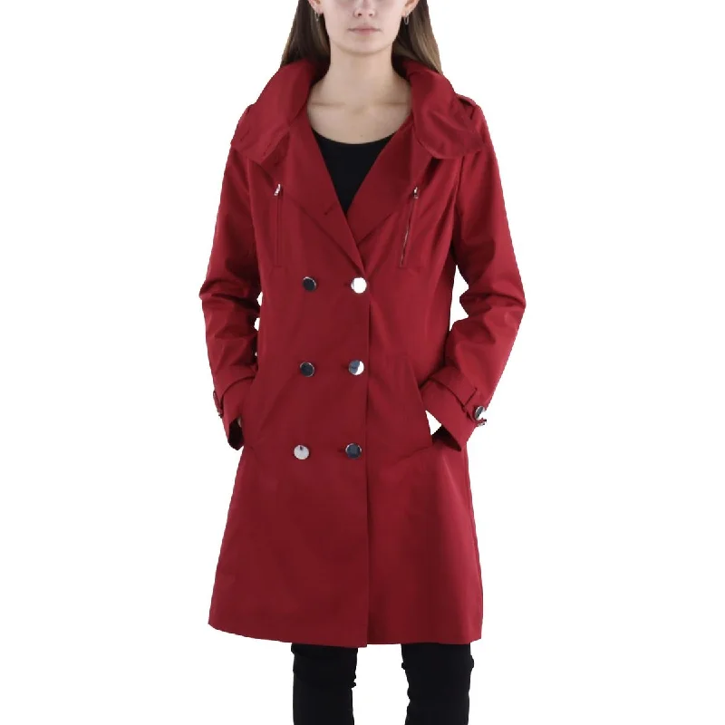 Elegant and noble Kimi + Kai Womens Water Resistant Midi Trench Coat