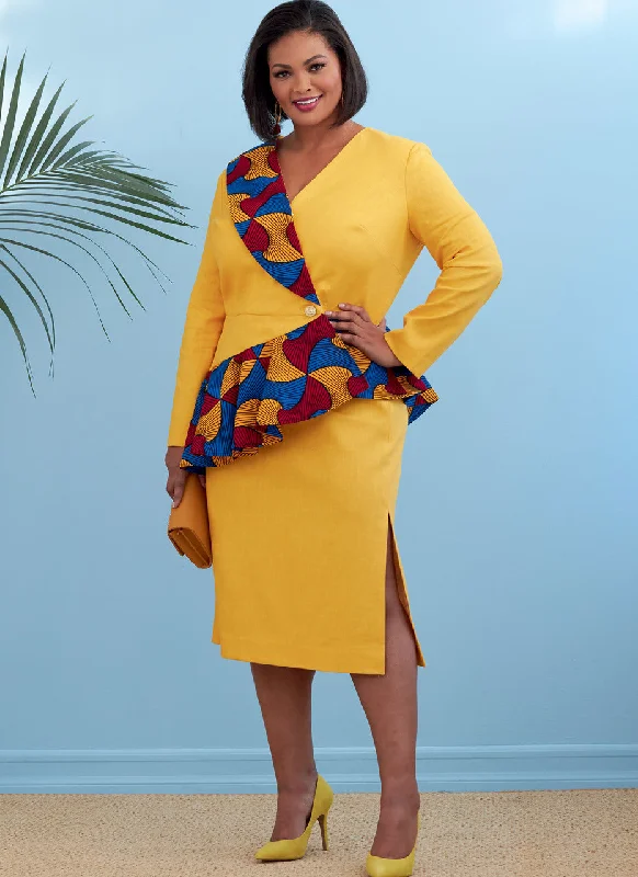 Street Sports Style Butterick Jacket, Skirt and Trousers B6739