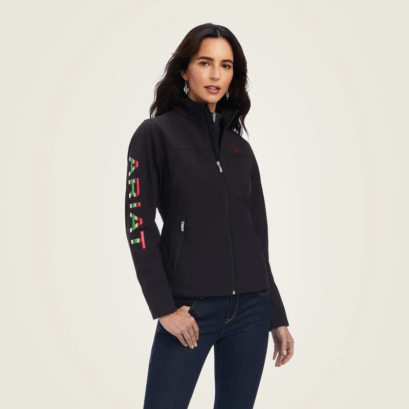 Hooded design Ariat Rosas Team SoftShell Jacket