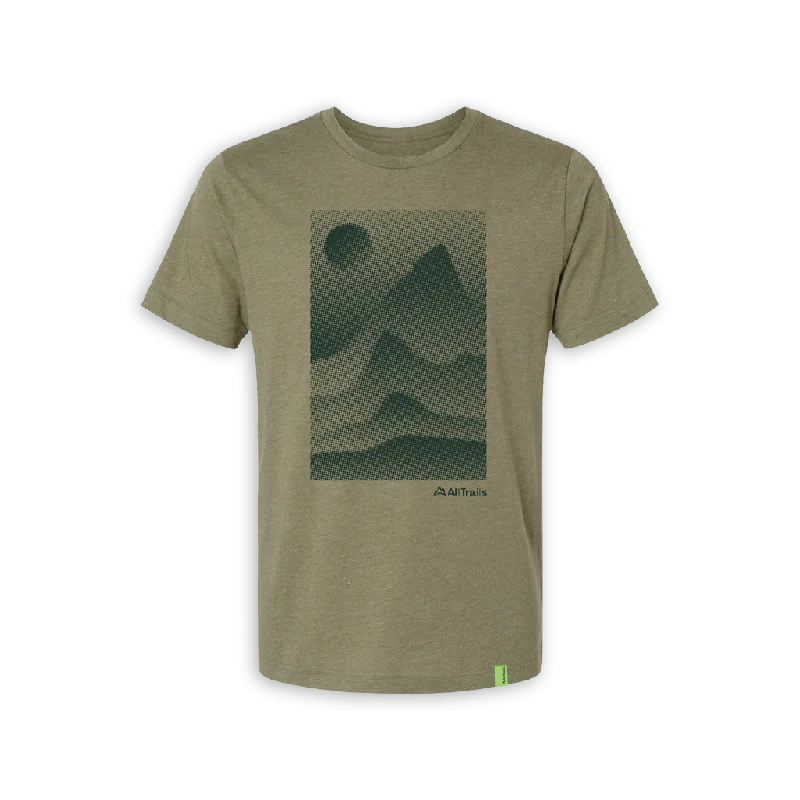 Sweet Girl Mountain Fog Tee - Heather Green