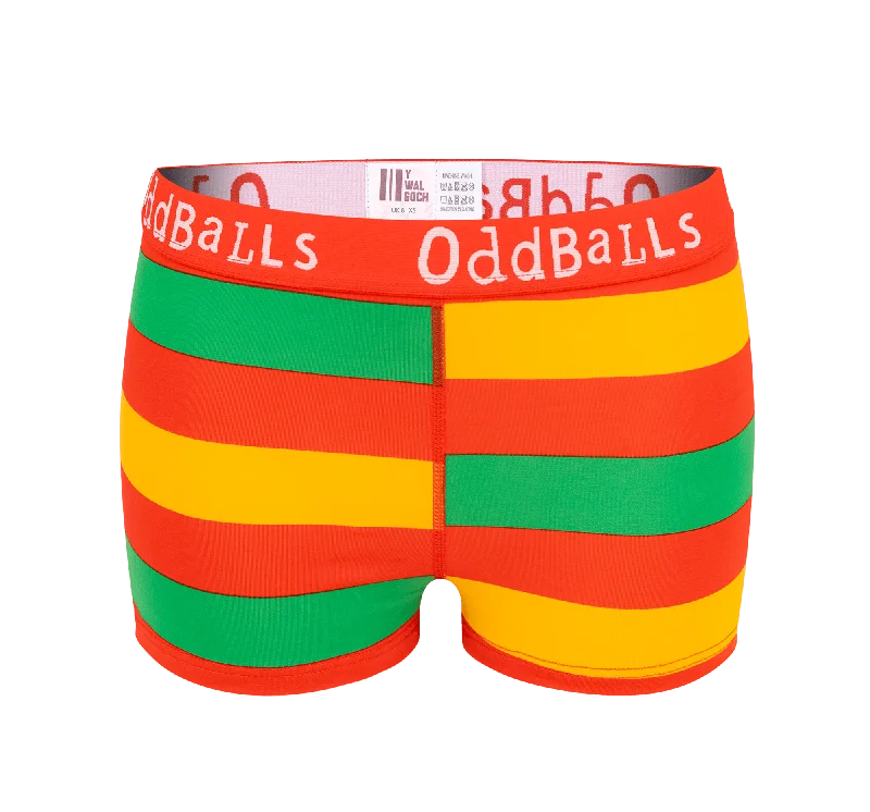 Casual And Versatile FA Wales Red Wall - Ladies Boxers