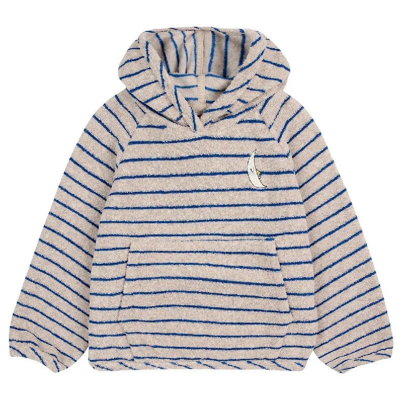 Personality Publicity Beneath The Moon Terry Baby Hoodie by Bobo Choses