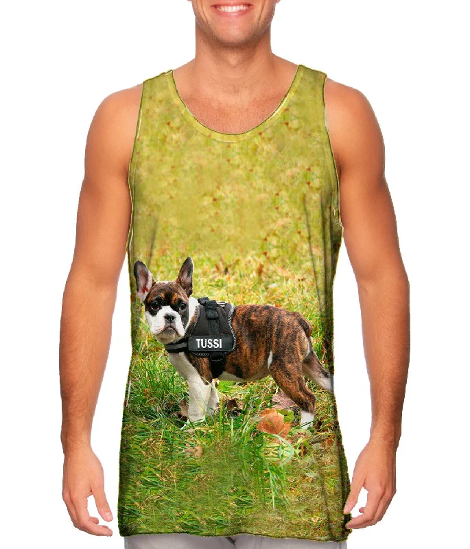 Retro Woolen Jacket Tussi French Bulldog