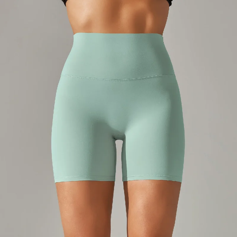 Energetic Double side brushed tight height waist stretch exercise fitness yoga pants