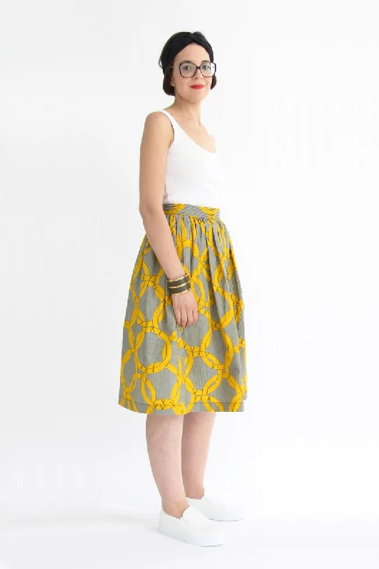 Cool Breeze At Night I AM Patterns Hestia Skirt