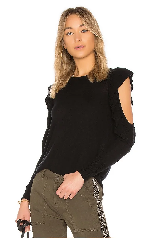 Single-shoulder Neck Design Lucasta Sweater