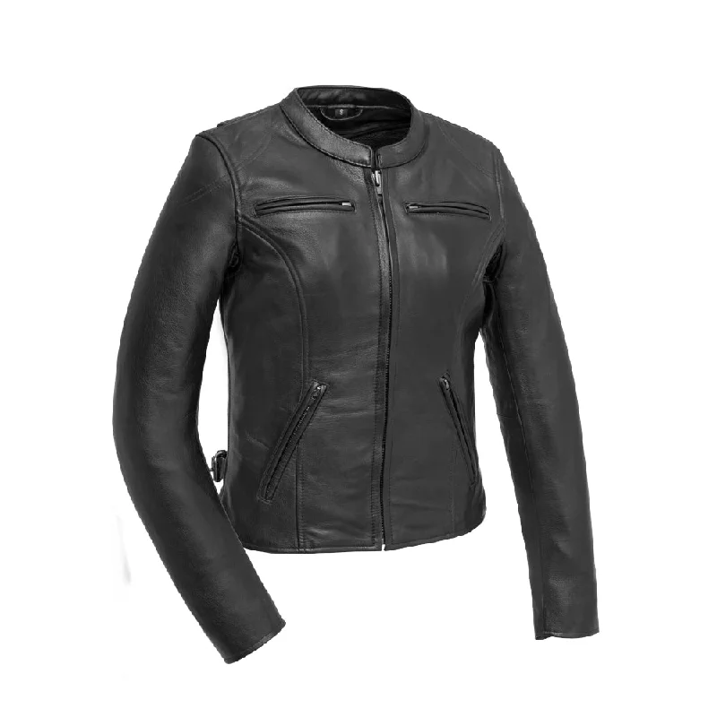 Street Casual Style Competition Ladies Leather Jacket