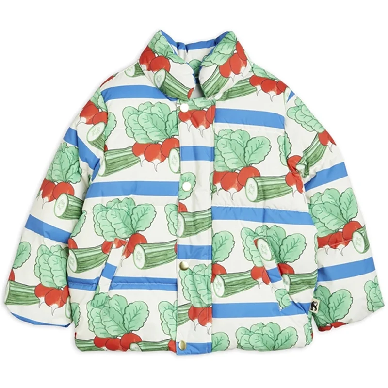 Skirt style Mini Rodini Veggie Aop Puffer Jacket Multi