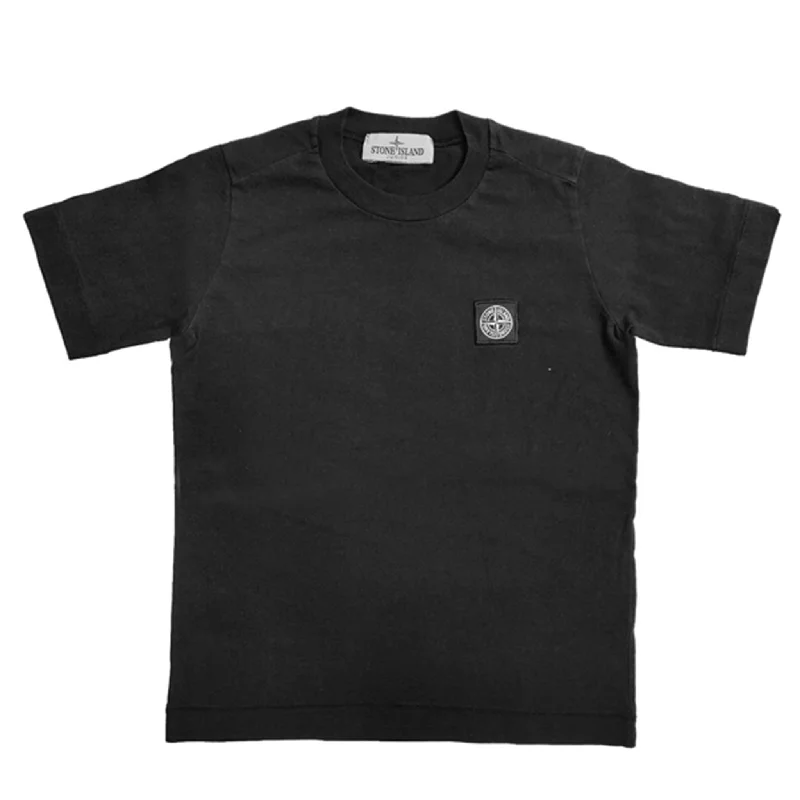 Sweet Girl Stone Island Junior T-shirt Black