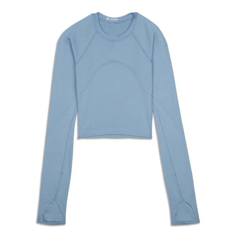 Fashionable and versatile Swiftly Tech Cropped Long-Sleeve Shirt 2.0 - Resale
