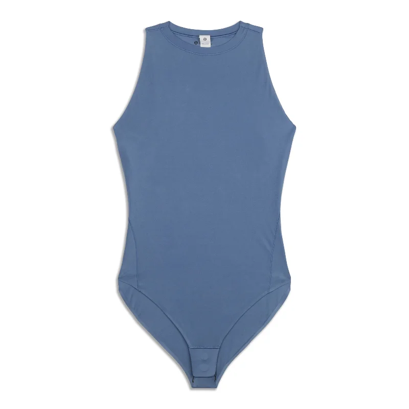 Design sense Wundermost Ultra-Soft High-Neck Sleeveless Bodysuit - Resale