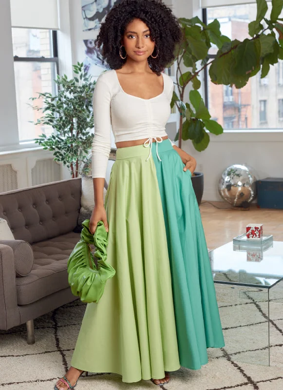 Knowledge And Elegance McCalls Skirts M8205