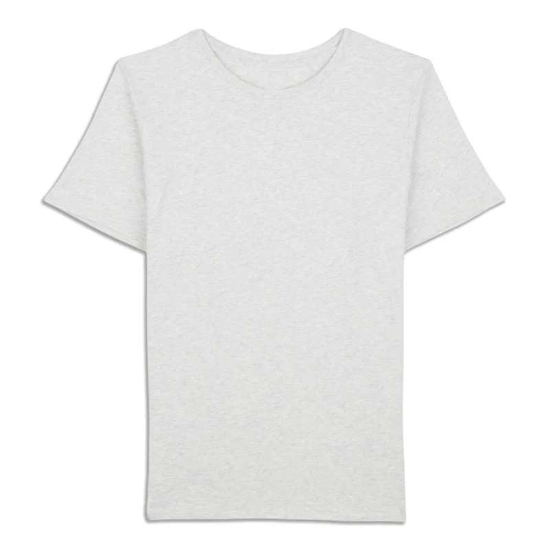 Cool Breeze At Night Organic Cotton Straight-Hem Crewneck T-Shirt - Resale