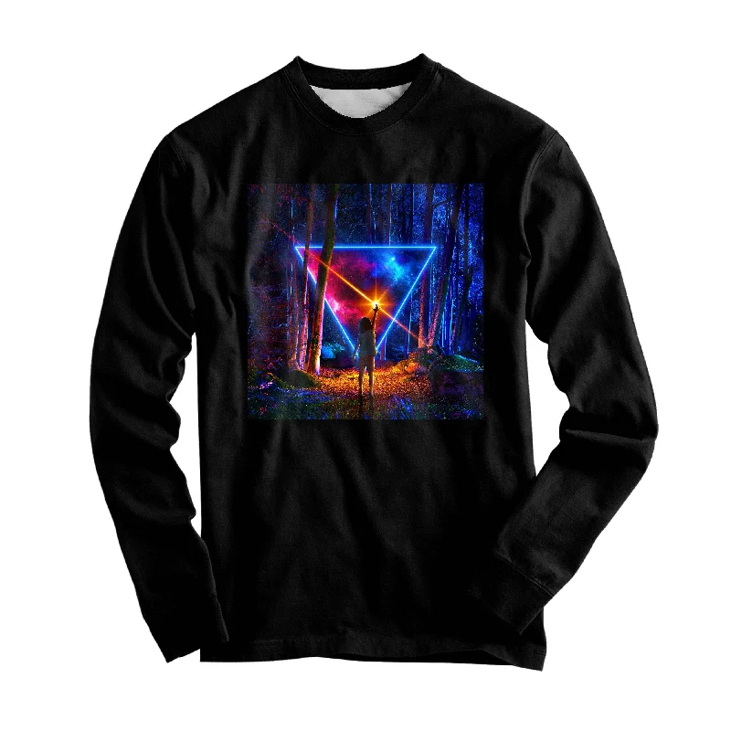 Street Fashion Awe & Wonder Graphic Long Sleeve