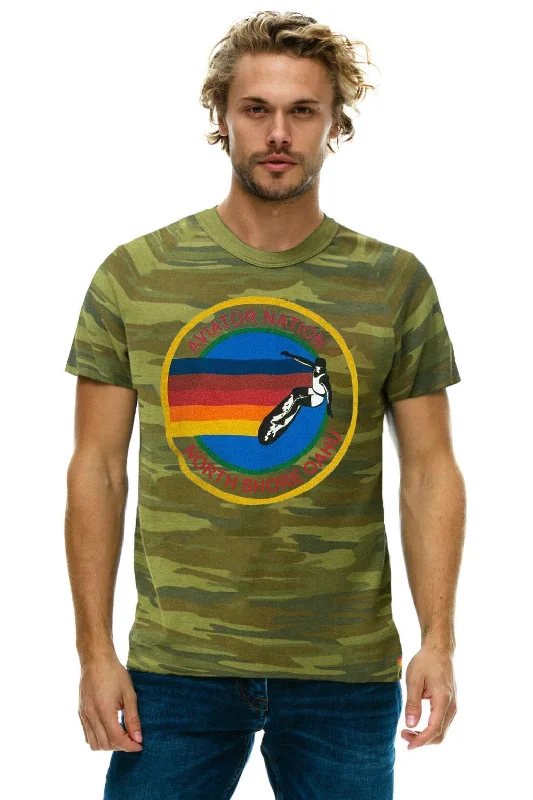 Street Fashion AVIATOR NATION NORTH SHORE TEE - CAMO
