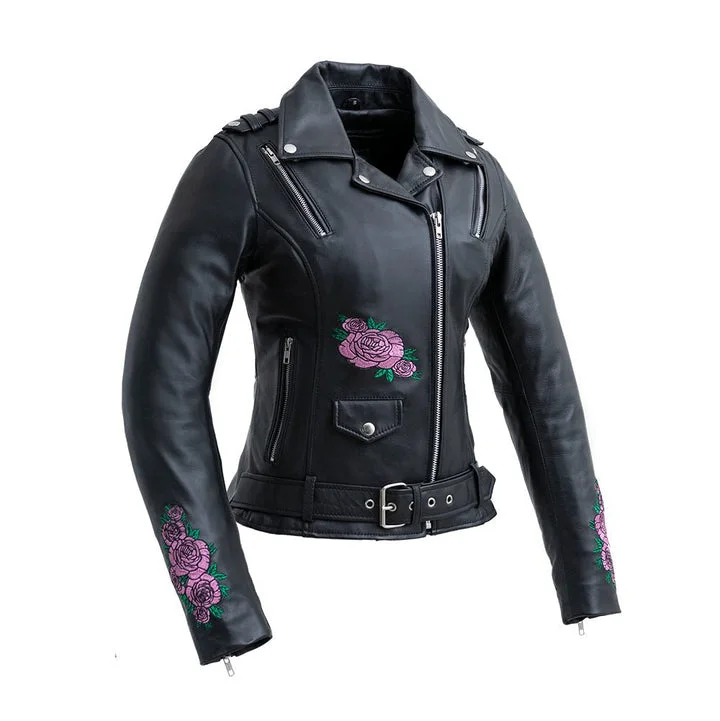 Beautiful Romance Women's Bloom Leather Jacket