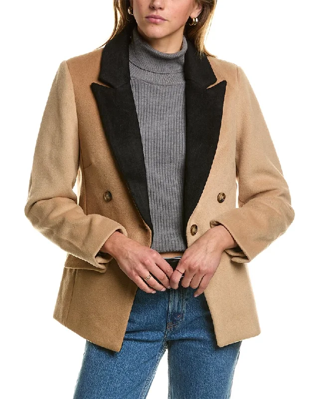 Slim Fit Central Park West Jax Colorblocked Jacket